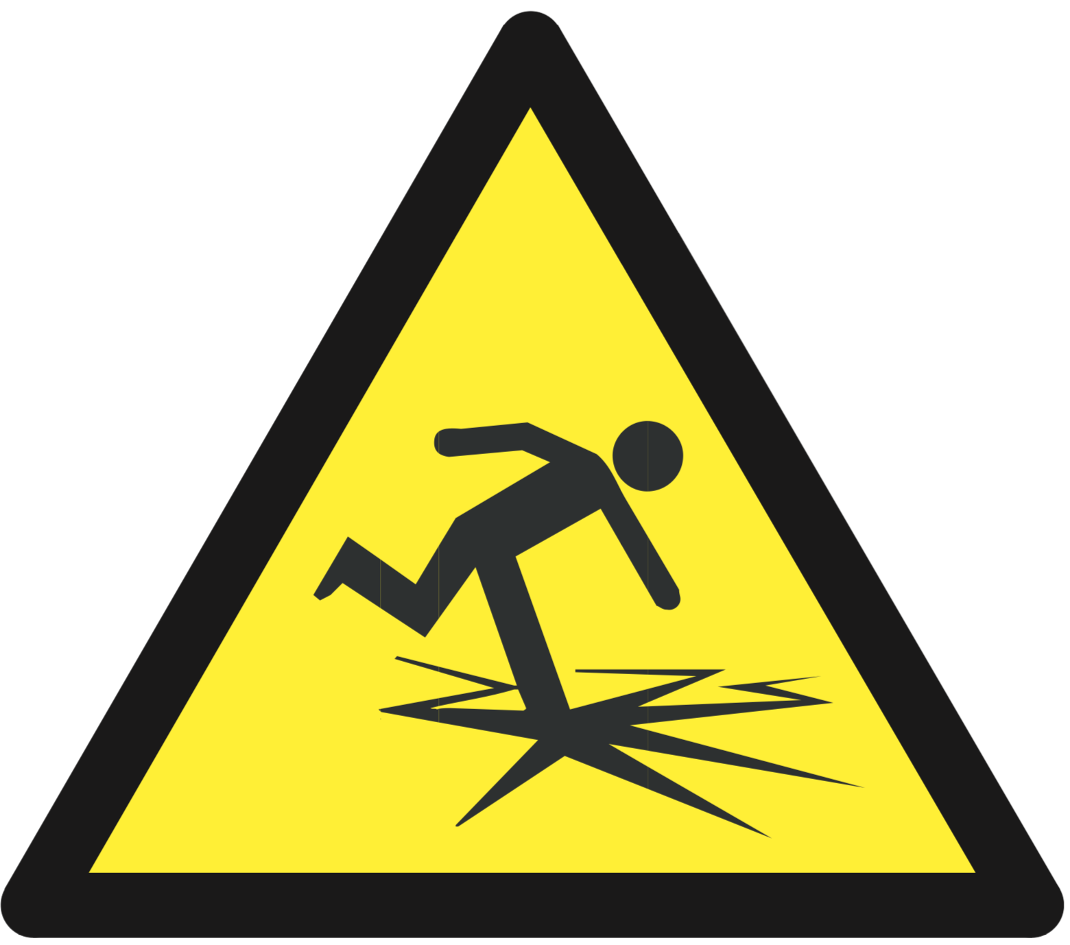 Опасные знаки. Знак «осторожно, тонкий лед». Знак безопасности. Смешные предупреждающие знаки.